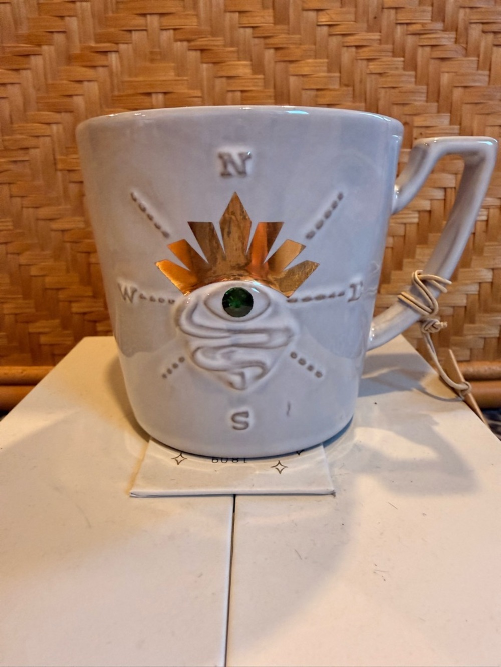 Starbucks Siren Mermaid Eye 
2014 Anniversary Collection
Coffee Mug Cup 12oz NWT